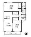 リバティ中島 Bの間取り画像