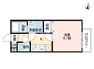 village 響 二号館の間取り画像