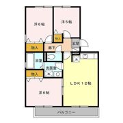 リビングタウン堀之内 Aの間取り画像
