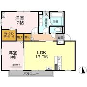 フォレスタ Bの間取り画像