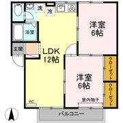 サンロード二重堀 C棟の間取り画像