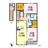 アート クレール A棟の間取り画像