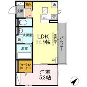 セレーノ別宮の間取り画像