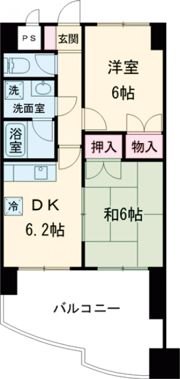 ダイヤヒルズ島瀬の間取り画像