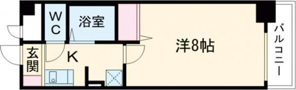 ベル名駅の間取り画像