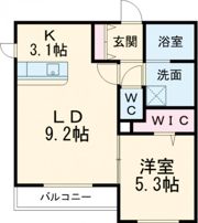 カームベルトの間取り画像