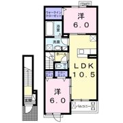 サン フィオーレ Bの間取り画像