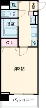 PARK WEST雅の間取り画像