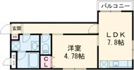 フォース桂の間取り画像