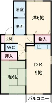 セジュール・アネックスの間取り画像