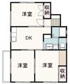 ラ・メール清香Bの間取り画像