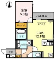 ル・コフレ深江橋の間取り画像