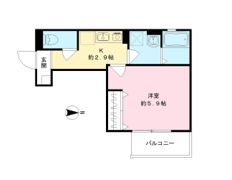 ALEGRIA 東花園の間取り画像
