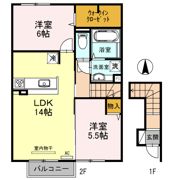 パークフロントMの間取り画像