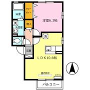 リビングタウン新大宮 D棟の間取り画像