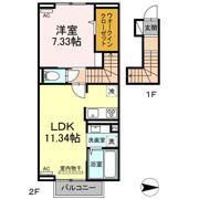 D-room PLUMの間取り画像