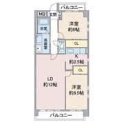 プランドール笠取の間取り画像