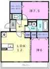 レークタウンBの間取り画像