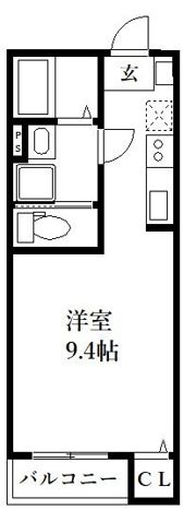 アルヴィータ田村Plus Ⅰの間取り画像