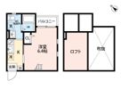 パステルハイツ博多の間取り画像