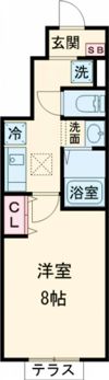 ルミエール鳥栖の間取り画像