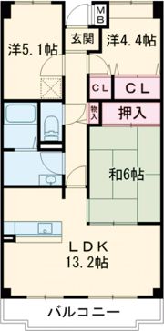 オルテンシアKOBEの間取り画像