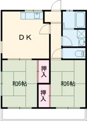 マンションニイミの間取り画像