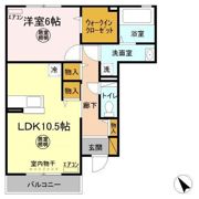 グランドソレイユ Aの間取り画像