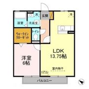 ウィルビュー Cの間取り画像