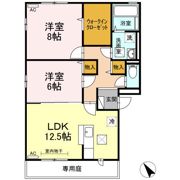 リビングタウン皆生新田 B棟の間取り画像