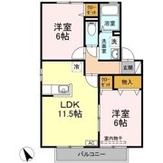 ロイヤルガーデンミルフィー F棟の間取り画像