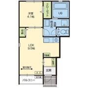 デイジーB棟の間取り画像