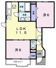 ヴィレッジ・ジュークCの間取り画像