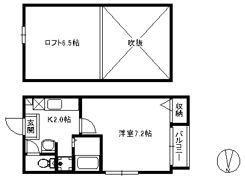 メゾンド井尻の間取り画像