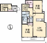 カイトの間取り画像