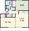 JAボナール上の丸Aの間取り画像