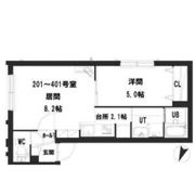 グランメール RA・N23の間取り画像