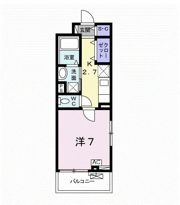 ホワイトセイルⅡの間取り画像