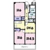 ライジングパレスの間取り画像