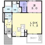 アザレアテラスの間取り画像