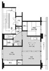 ビレッジハウス石岡第二2号棟の間取り画像