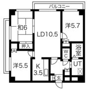 ブエナビスタ姫路ウエストの間取り画像