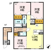 ジラソーレの間取り画像