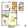 クローバーヒルズ Bの間取り画像
