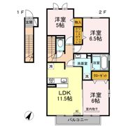 グランチェスタ B棟の間取り画像