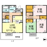 月読庵の間取り画像
