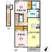 Alivio(ｱﾘﾋﾞｵ)の間取り画像