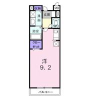 プラティーク東所沢Aの間取り画像