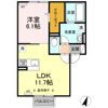 アイフレンド北川原 Bの間取り画像