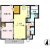 レセンテ・ウィル Bの間取り画像